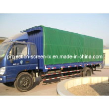 PVC with Polyester Reinforce Truck Awning Fabric 520g